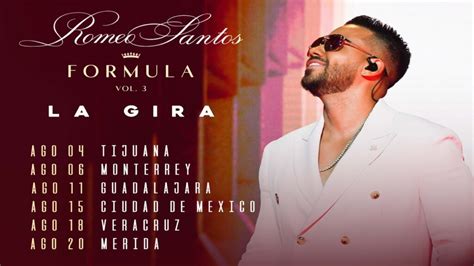 concierto de romeo santos valencia|Romeo Santos fechas de gira 2024 2025. Romeo Santos。